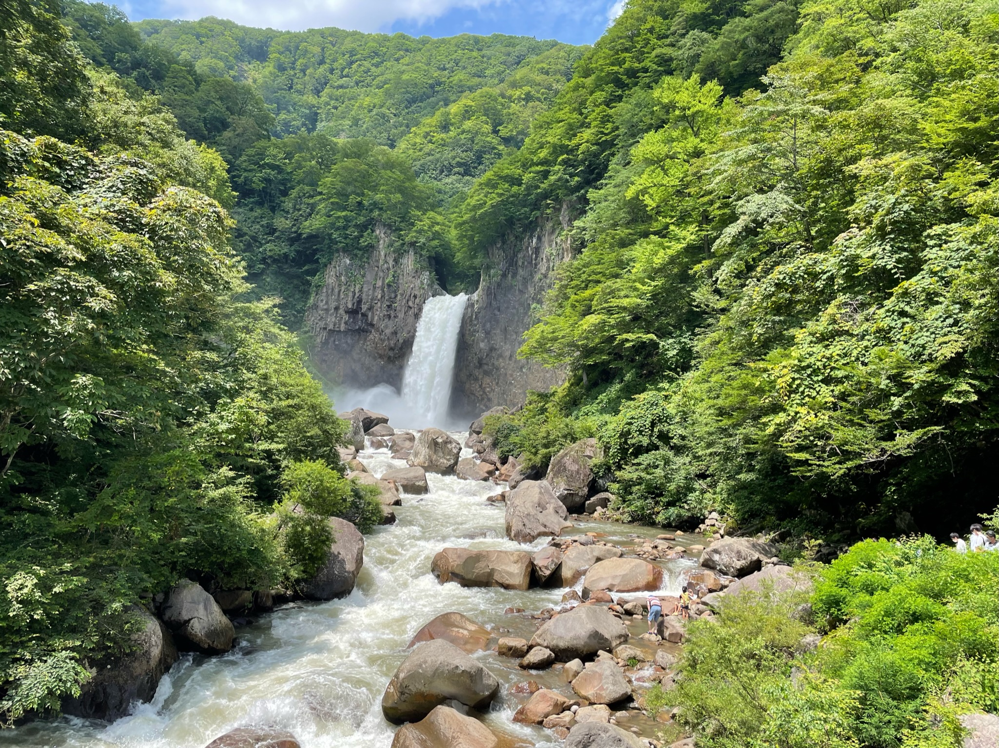 あまとみトレイル_苗名の滝