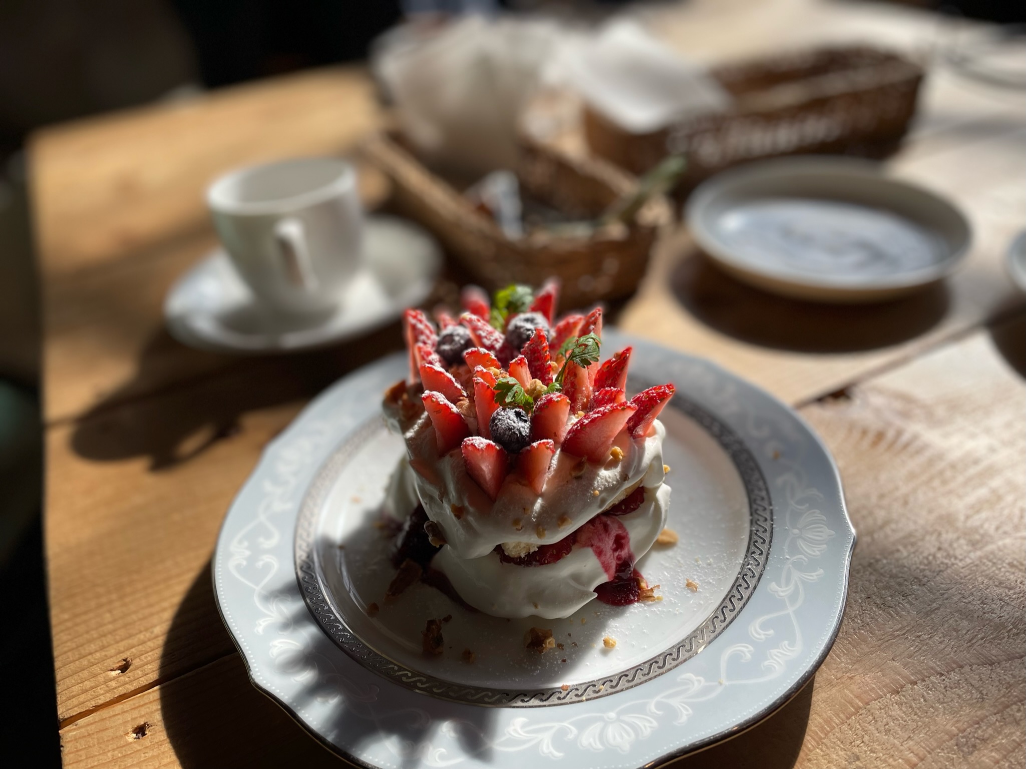 山の家カフェ_ケーキ